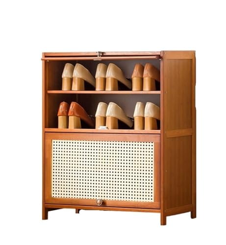 Armoire à chaussures à 5 niveaux anti-poussière pour une entrée propre et un rangement maximisé