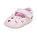 Baby Mädchen Schuhe, Auxma Baby Mädchen Schuhe Kleinkind Niedlich Bowknot Prinzessin Schuhe Weich Sohle Anti-Rutsch Lauflernschuhe Krippeschuhe für 0-6 6-12 12-18 Monate (11cm/0-6 M, Rosa)