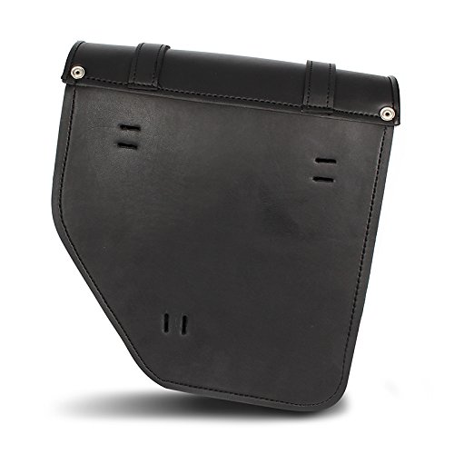 Bisaccia per moto custom Custom Texas Nero