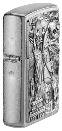 Encendedor Zippo American Icons Street Chrome miniatura 7