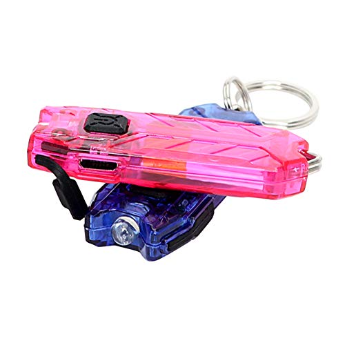 Zonfer 1pc USB Ricaricabile Portachiavi Mini