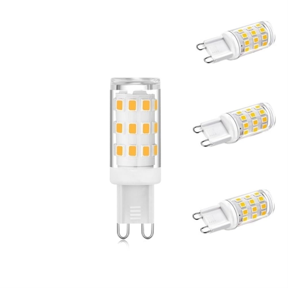 YSJX Lighting, Confezione da 20, Lampadina LED a mais 2835SMD-33LED G9 3W AC220-240v Senza sfarfallio Ceramica di piccole dimensioni + Lampade PC Lampadine per la casa(Cool white)
