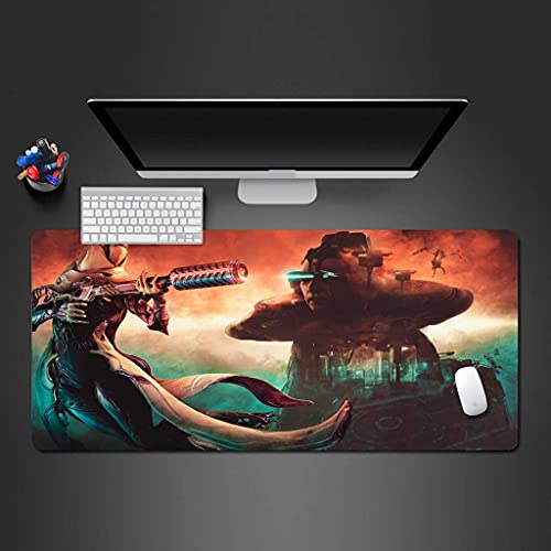 Tapis de souris de antidérapant grand format XXL pour corriger le manque de place sur le bureau