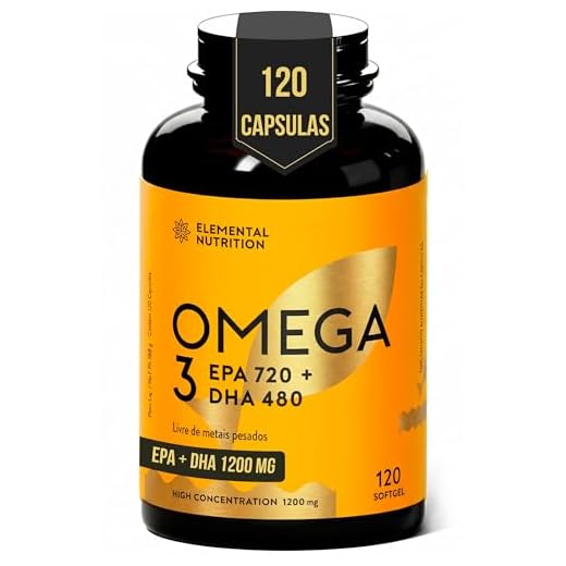 Omega 3 (Alta Concentração) 1200mg - EPA+DHA, MEG3, 120 Softgels.