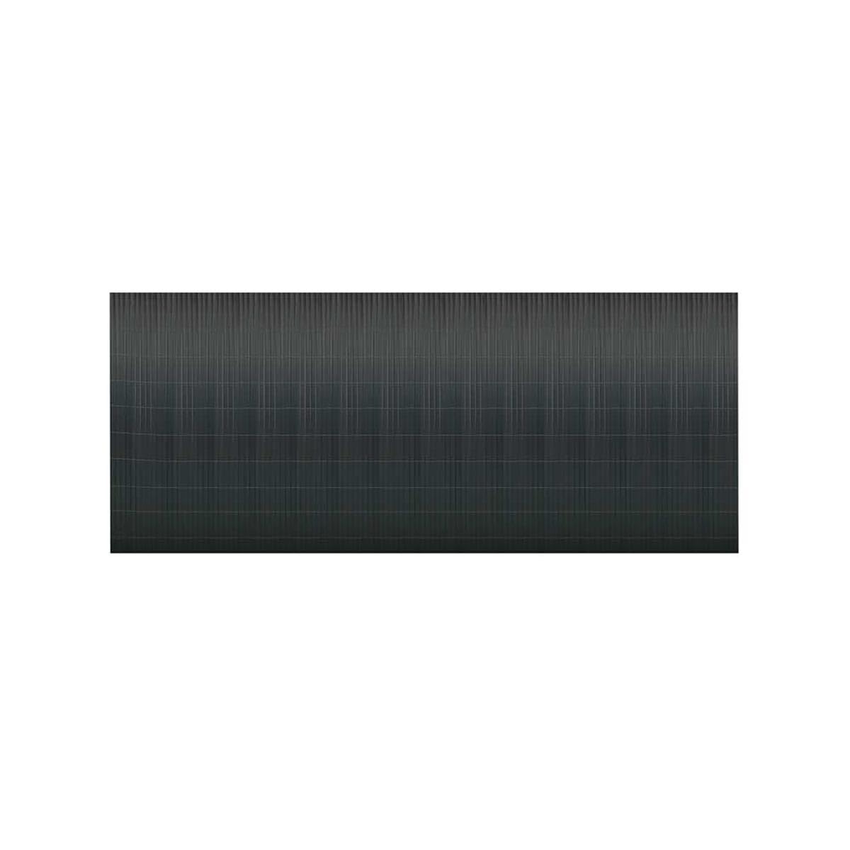 Canisse PVC occultant double face 1,5x3m gris - Kit complet avec fixation