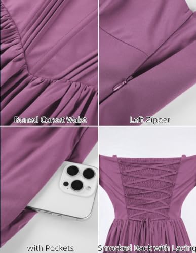 SCARLET DARKNESS Corset Mini Dress Adjustable Straps Sundress with Pockets - image 8