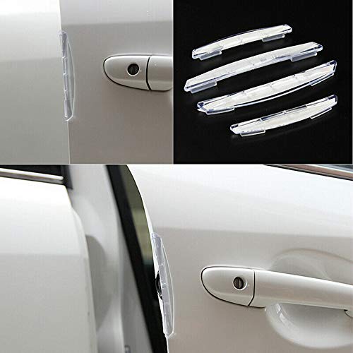 CviAn 4Pcs Car Door Protection Bumper Anti-Collision Protector for All Vehicles Auto Door Bumper Guard Anti-Shock Scratch Resistant Sealing Strips