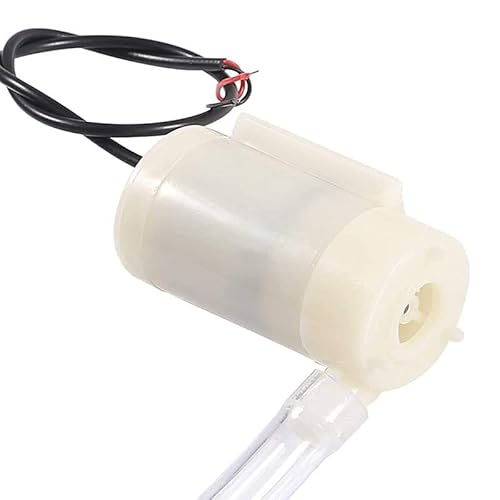 Dc 3V 5V Micro Submersible Motor Pump Mini Water Pump With 1M Flexible Tube Water Pipe, For Aquariums Fish Tank Pond Fountain Hydroponics Garden Plant Flower #TOP1