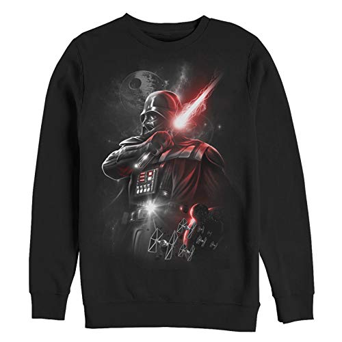 T-shirt Star Wars Dark Vader en molleton noir idéal pour vos soirées cinéma