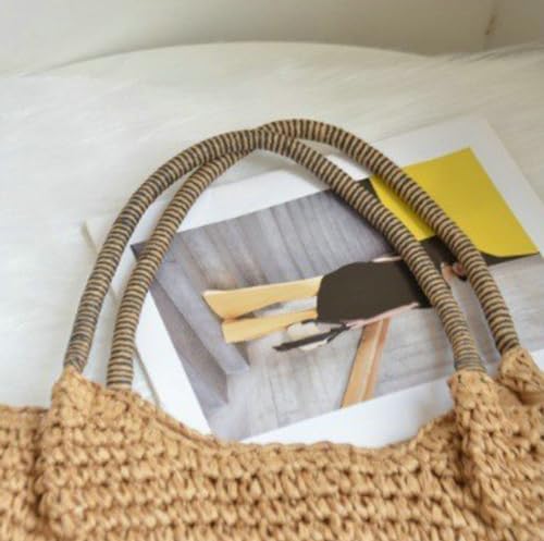 Straw Hobo Bag for Women Trendy Tote Bags Woven Shoulder Bag Large Summer Beach Handbag Purse4