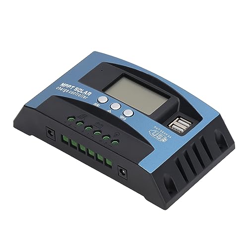 Controlador MPPT 60A con múltiples protecciones automáticas para paneles solares de 12V 24V 7