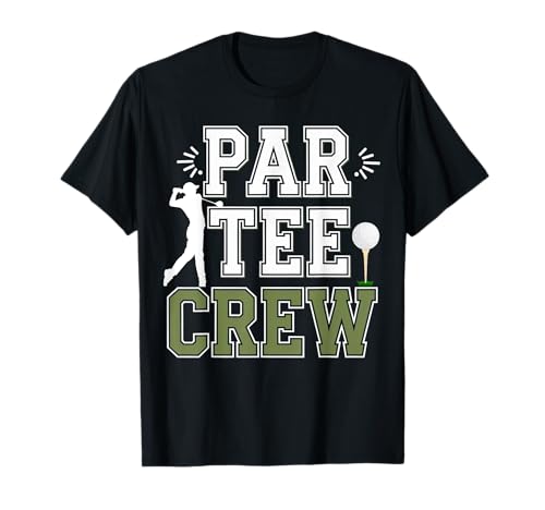 Funny Par Tee Crew - Putter Golfer, amante del golf Camiseta