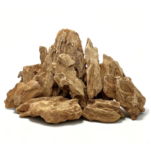 Image of 5 LB Aquarium Rocks Stones, 2-6 inches Natural Dragon Stone