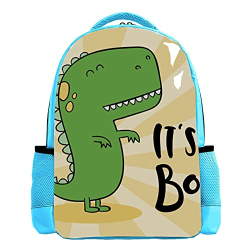 Sac à dos mignon pour garçon motif dinosaure multicolore 1 école