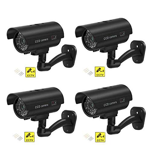 Camera dummy met knipperende LED, voor binnen en buiten, 4 stuks - Image 3