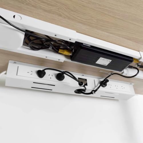Desky Mini Cable & Power Tray White None miniatura 7