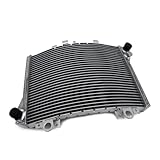 Épaisseur du noyau : 22 mm Radiateur de Refroidissement Moteur Compatible avec ZZR 1100 ZX-11 ZX-6 93 94 95 96 97 98 99 00 01 ZZ-R 600 E 02 03 04 05 07 08 N ZX6R 00-02(ZX-11 ZZR 1100 93-01)