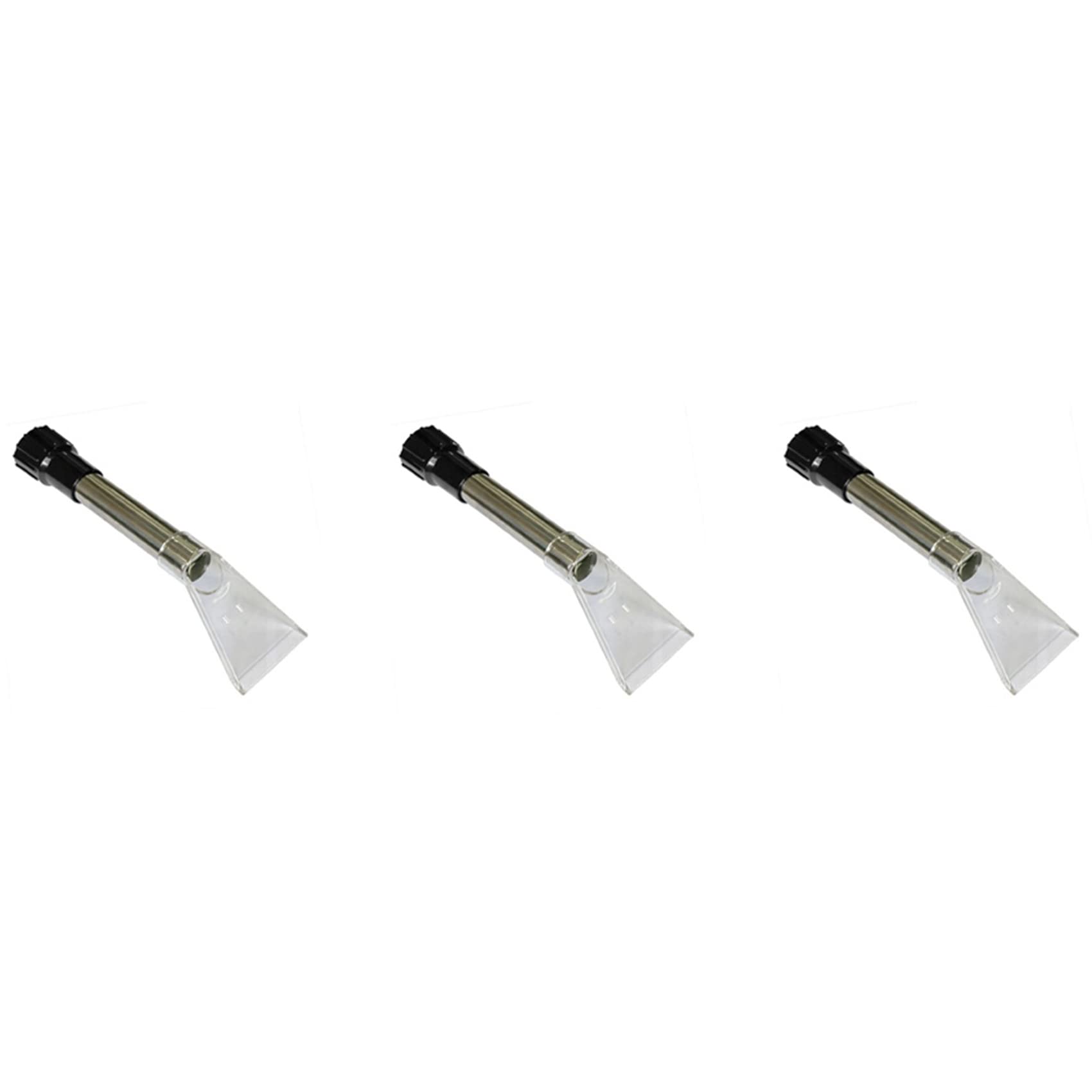 Hndhbfgrt 3X Carpet Cleaner Nozzles Steam Cleaner Nozzle Suction Floor Nozzle with Adapter Swivel Head Carpet Cleaner Parts