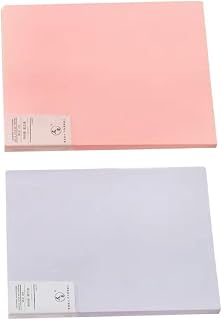 A4 Plastic Expanding Document Folders 30 Pockets, Portable Multi-Layer Office File Organizers in Muted Purple and Pink, Receipt Holders for Desktop Filing and Document Storage,