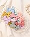 jollybows Mini Lined Hair Clips Bows for Babies, Infants, Toddlers, Girls and Teens - 40pcs 2