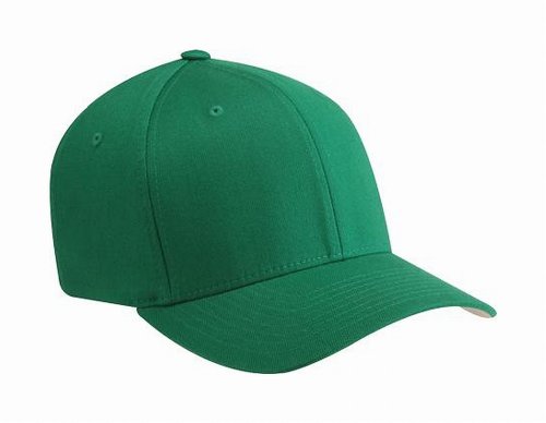 Flexfit Premium Original Wooly Combed Twill Cap 6277 (L/XL (7 1/8" - 7 5/8"), Pepper Green)