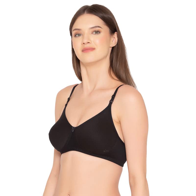 Image of Groversons Paris Beauty Women's Pack of 2 Seamless Non-Padded, Non-Wired Bra (COMB09)