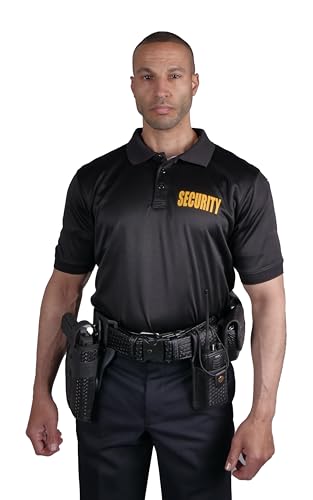 Camiseta polo táctica de rendimiento para hombres, ligera y transpirable, 100 % poliéster, manga corta miniatura 1