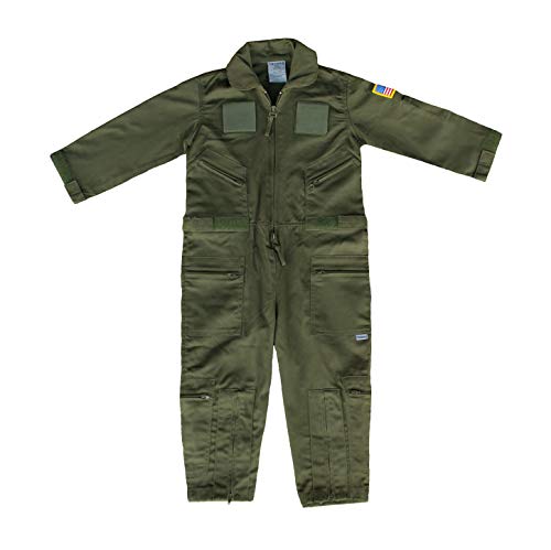 Youth Flight Suit - Kids Military Costume