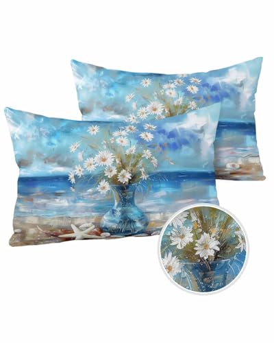 Outdoor Waterproof Throw Pillow Covers 20