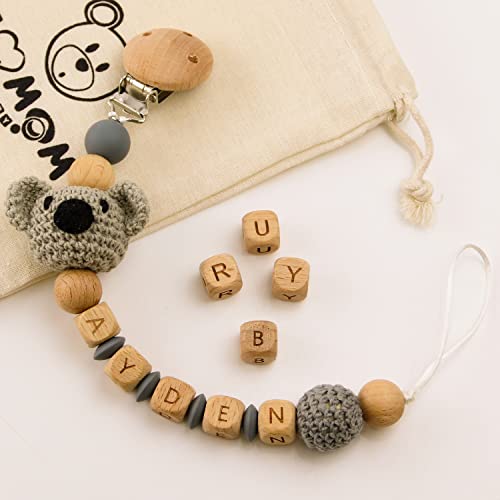 Los mejores portachupetes de bebé personalizados