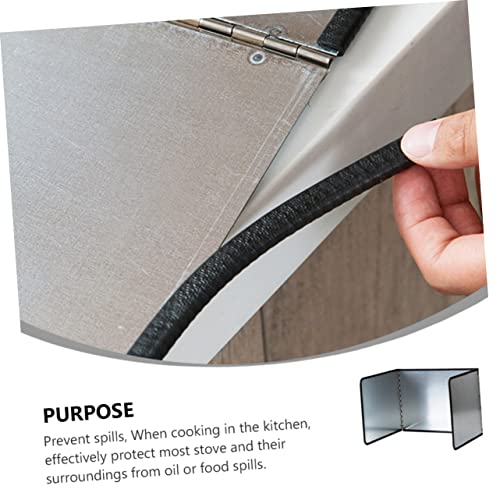 Déflecteur huile de cuisinière et panneau isolant de cuisson - 4