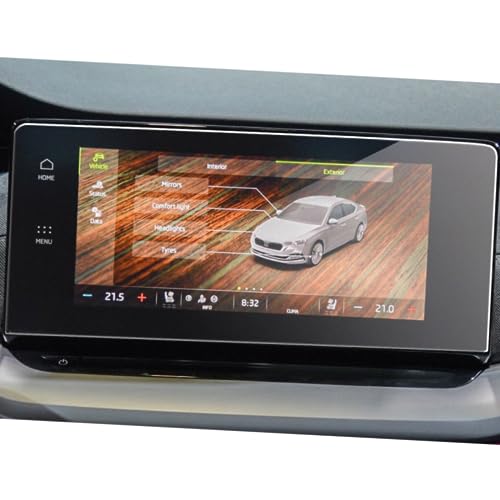 Protecteur d'écran Skoda Octavia MK4 2020 anti-rayures pour radio 10"