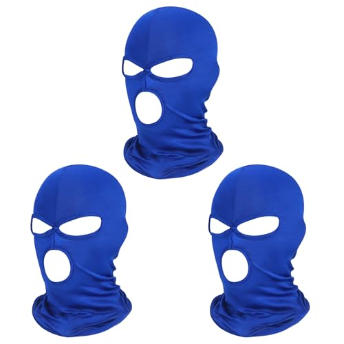 Image of Pukavt 3 Hole Balaclava Ski Mask for Men Women, Thin Full Face Mask