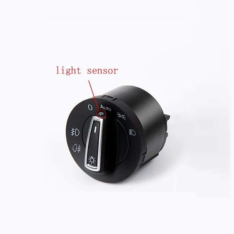 Interruptor de faros automáticos con sensor para conducción segura en Golf VII Variant 4