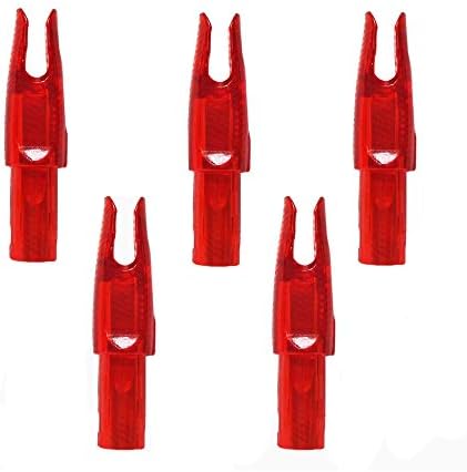 Zhan Yi Arrow Nocks 0.246 inch Inside Diameter Inserts 6.20mm 60 Pack for Archery Standard Size(0.244″ to 0.246″) Arrows Zhan Yi Arrow Nocks 0.246 inch Inside Diameter Inserts 6.20mm 60 Pack for Archery Standard Size(0.244″ to 0.246″) Arrows