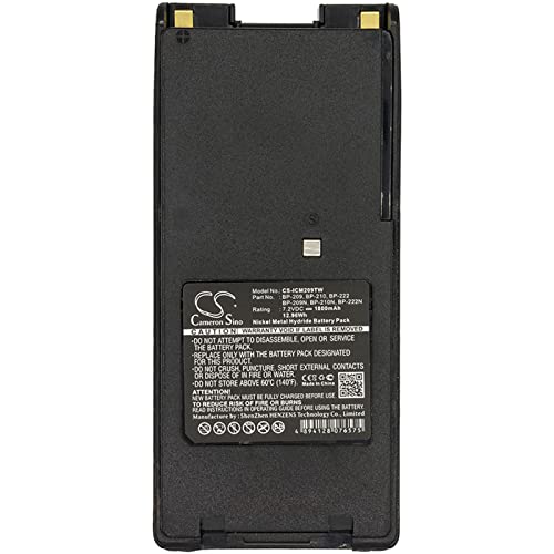 Batterie pour Icom IC-V82 IC-U82 1800 mAh | Réparez votre Radio qui ne tient plus la charge