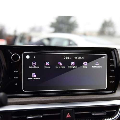 Verre trempé pour Kia K5 2020 film d'écran anti-rayures 9H protection navigation