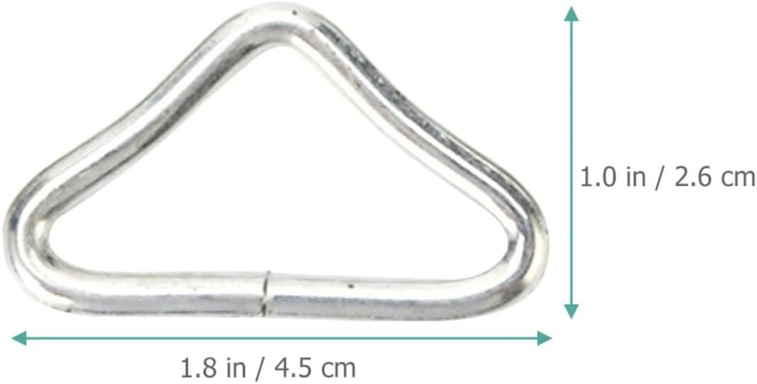 30pcs Trampoline Triangle Ring Buckles for Trampoline Attachments DIY Parts