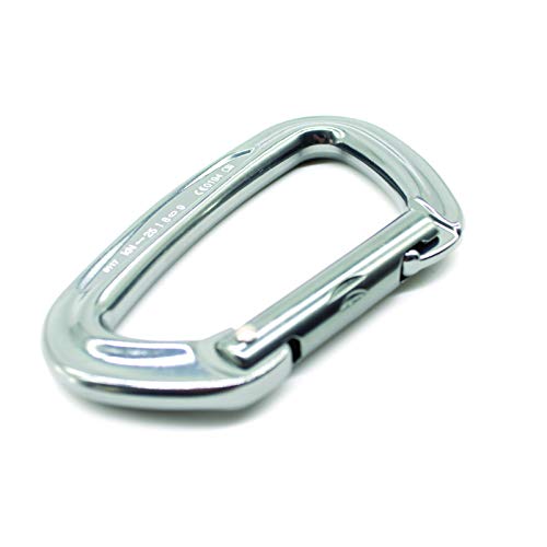 Mosquetão em alumínio sem trava reto USClimb CE EN 25KN