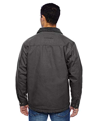 Image of DRI DUCK Endeavor Canyon Cloth Canvas Jacket with Sherpa Lining, 4XL, Charcoal