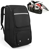 Amazing Fair Football Bag for Equipment, Large Capacity Backpack with Insulated Drink Pocket, Waterproof Storage & Multiple Organizer Compartments, Durable Gear Bag for Adult Football Players