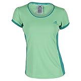 adidas Performance Girls Court Tee, Bright Green, Medium