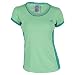 adidas Performance Girls Court Tee, Bright Green, Small