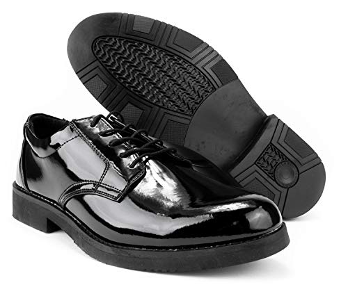 First Class Hi-Gloss Oxford Dress Shoes4