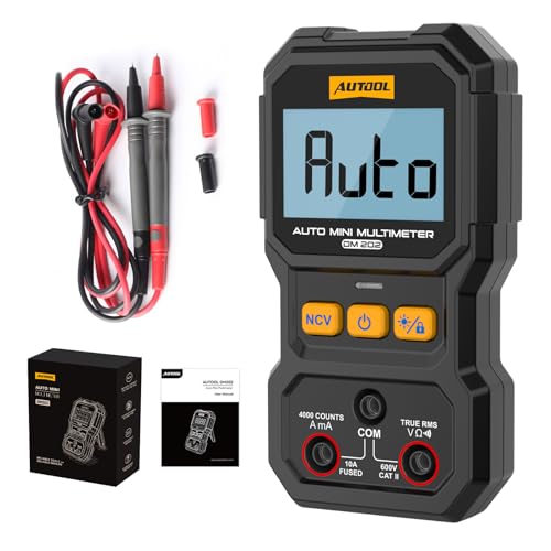 Image of AUTOOL Digital Multimeter, Multi Meter True RMS Auto-Ranging NCV