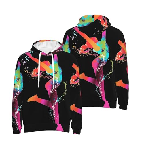 Pull à capuche athlétique homme chaud tailles S à 4X coupe ample - 7