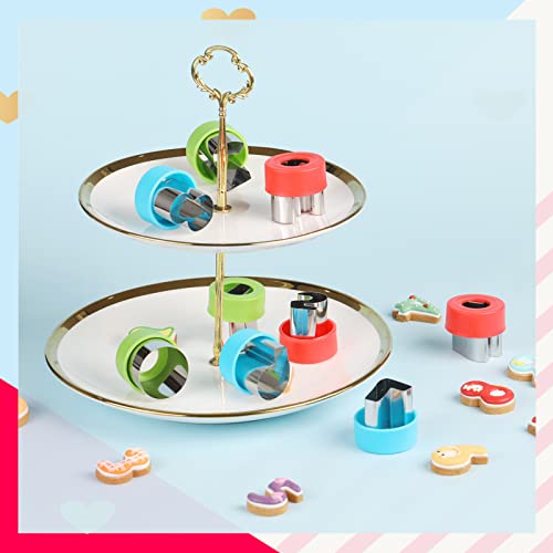 Small Number Cookie Cutters 1.6 Inch 9 Pcs Mini Number Cutters With Grips Etersion #TOP2