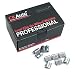 CKAuto P Style 1/4oz, 0.25oz Lead Clip on Wheel Weights, Uncoated, 50Pcs/Box