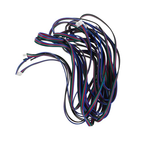 Hohopeti 5pcs Printer Motor Cable Connector for Stepper Motor Cables for Rotary Use