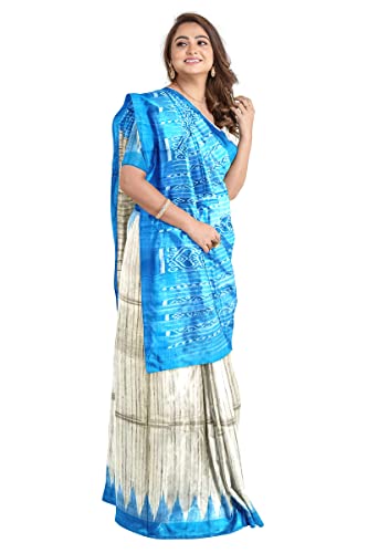 NUAPATANAPATA gopalpur tussar silk saree in tussar silk – image 5